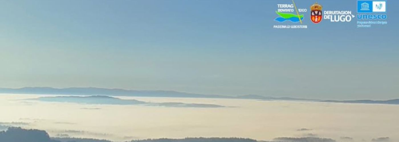 Rías de nubes en la Reserva Biosfera Terras do Miño.