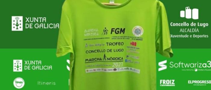 A camiseta dos voluntarios Copa Xunta de Galicia