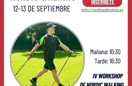 Nordic Walking en Terras do Miño: técnica, salud y naturaleza de la mano de Xavi Madina