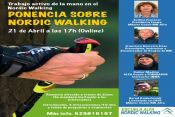 Trabajo activo de la mano en el Nordic Walking