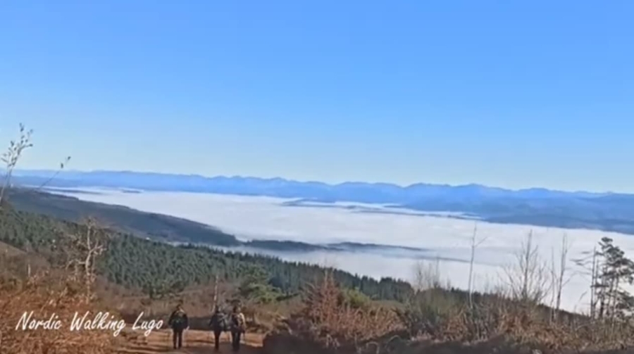 Mar de nubes y Cordal de Ancares 